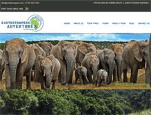 Tablet Screenshot of earthstompers.com